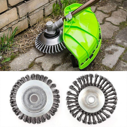 Steel Wire Brush Trimmer Head for Gas Powered Trimmers