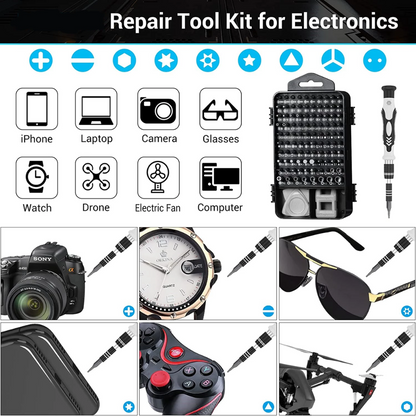 115 in 1 Electronics Precision Screwdriver Set