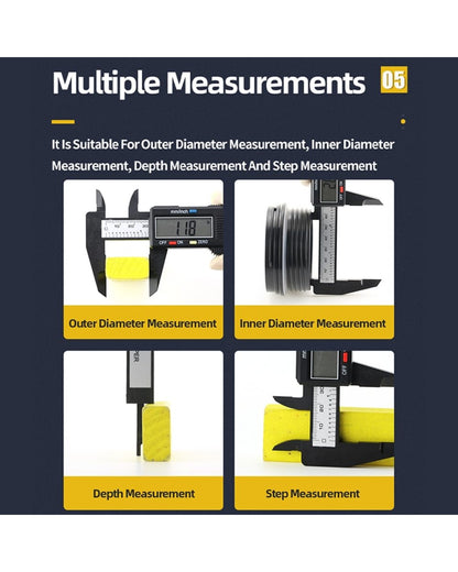 Digital Caliper With Large LCD Screen