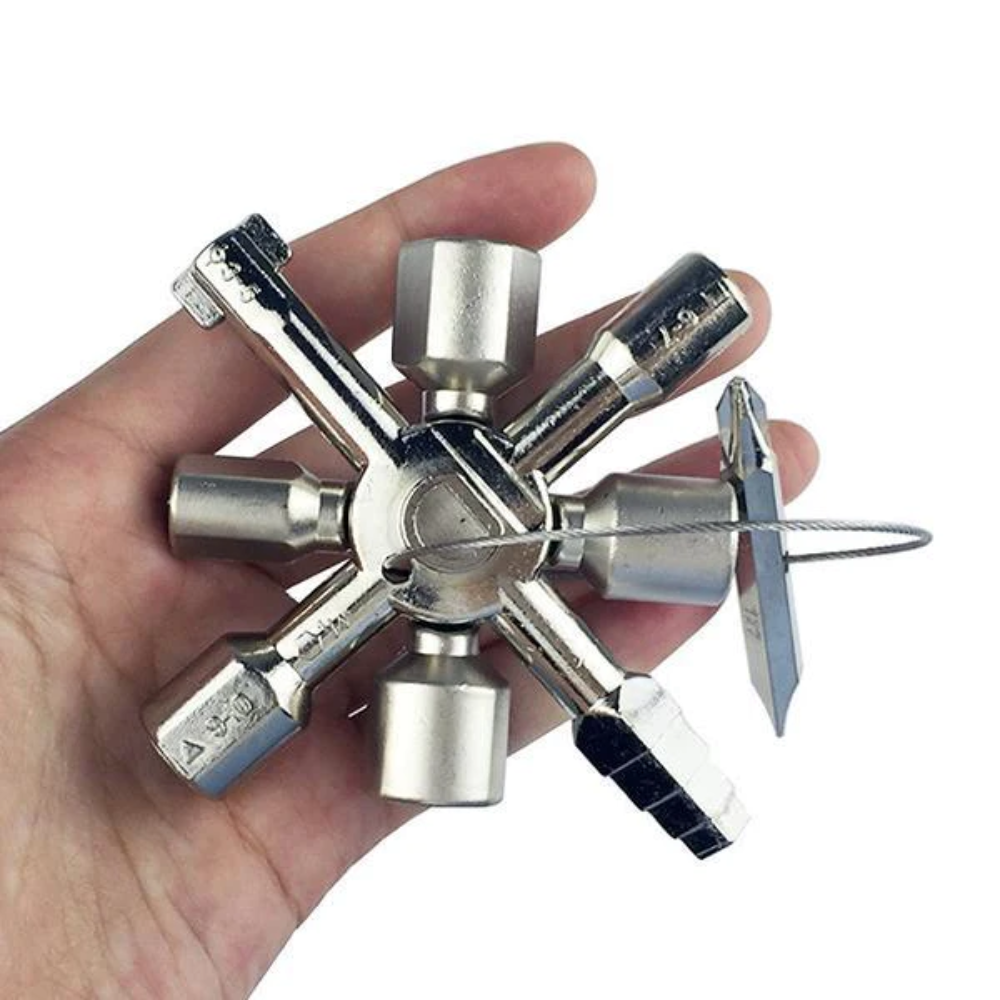 10-in-1 Cross Key Wrench