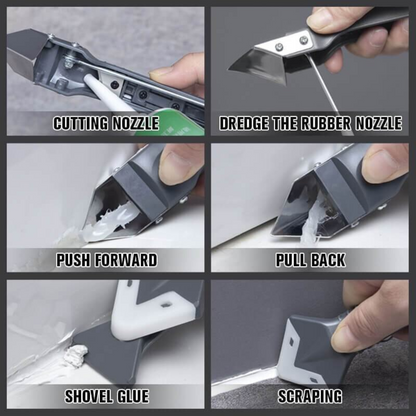 3-in-1 Silicone Caulking Tool